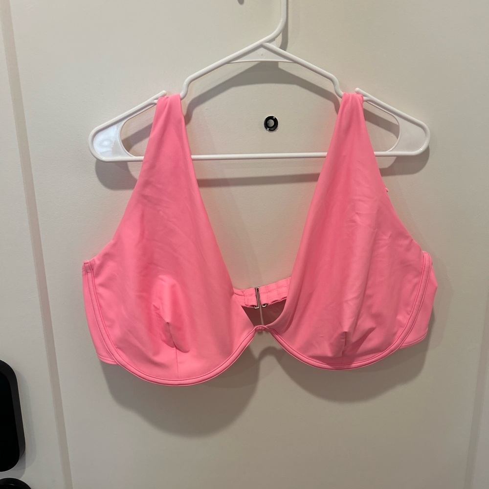 Old Navy Bright Pink Women's Bikini Top